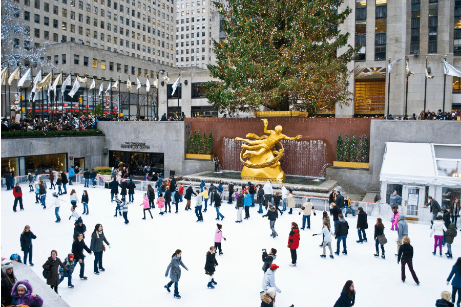 when does the rink at rockefeller center open